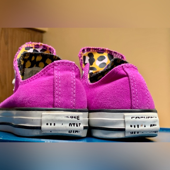 Women’s 7 EU 37.5 Converse All Star Chuck Taylor Double Tongue Patterned Shoes - Picture 9 of 16